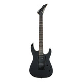Guitarra Elétrica Jackson Js12 Dinky Ah Black, Cor: Preto Brilhante, Material De Escala, Amaranto, Orientação À Mão Direita