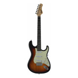 Guitarra Elétrica Memphis Stratocaster Mg-30 Sunburst Satin