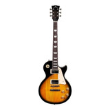 Guitarra Elétrica Michael Lp Michael Strike Gm730n De Tília Vintage Sunburst Com Diapasão De Blackwood