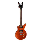 Guitarra Elétrica Natural Dean Cadillac 1980 Natural Mahogany Color Gloss Orientação Para A Mão Direita