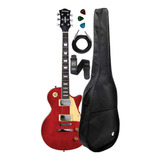 Guitarra Elétrica Strinberg Lps230 Les Paul Vermelha + Kit