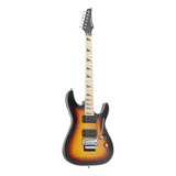 Guitarra Elétrica Strinberg Sgs250 Super Strato De Tília Sunburst Brilhante Com Diapasão De Bordo