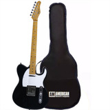 Guitarra Eletrica Tagima Telecaster Tw55 Bk Woodstock C/ Bag