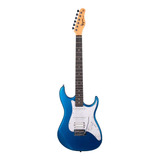 Guitarra Elétrica Tagima Tw Series Tg-520 De Tília Metallic Blue Metálico Com Diapasão De Madeira Técnica