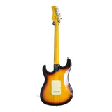 Guitarra Elétrica Tagima Tw Series Tg-530 Stratocaster De Tília Sunburst Com Diapasão De Bordo