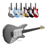 Guitarra Eletrica Valentine's - Tonante - Corpo Em Alder Cor Cinza Material Do Diapasão . Orientação Da Mão Destro