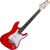 Guitarra Elétrica Winner Wgs Strato Vermelha Com Alavanca