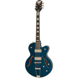 Guitarra EpiPhone Semi-acústica Sapphire Blue Uptown Kat Es