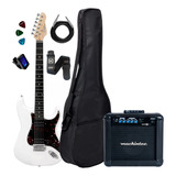 Guitarra Giannini G102 Wh/tt Capa Cubo Mackinte + Acessórios