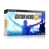Guitarra Guitar Hero Bundle Live - Ps3 Usado