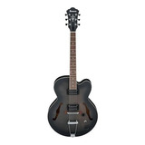 Guitarra Ibanez Af-55 Semi-acustica Transparent Black Flat
