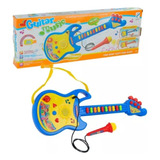 Guitarra Infantil Musical C/ Microfone P/