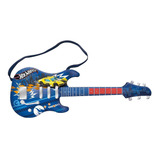 Guitarra Infantil Musical Hot Wheels Com