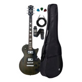 Guitarra Les Paul Strinberg Lps260 Tos Tobacco Kit Capa Cabo