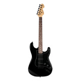 Guitarra Michael Gm227n Mba Metallic All Black Strato