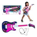 Guitarra Microfone Brinquedo Infantil - Presente