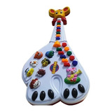 Guitarra Musical Infantil Girafa 26 Teclas Sons E 10 Músicas