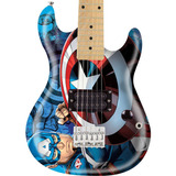 Guitarra Phx Infantl Marvel Gmc-k2 -