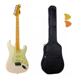 Guitarra Phx St-2 Wh + Capa + 2 Palhetas