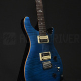 Guitarra Prs Se Custom 22 Cu2 Sapphire Black Back Cor Azul Orientação Da Mão Destro
