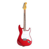 Guitarra Strato Ewa Guitars Ewr20 Mrd Vermelha Standard 