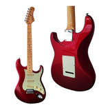 Guitarra Strato Tagima Tg-530 Maple - Mr Vermelho Metalico