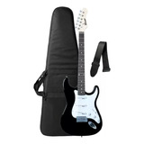 Guitarra Strato Top Kit Cabo, Capa E Bag + Grtia + Nfe