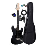 Guitarra Stratocaster Giannini G102 Black Kit