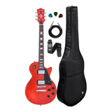 Guitarra Strinberg Les Paul Lps260 Mgs + Kit Capa Luxo Cabo