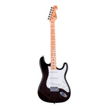 Guitarra Sx Sst Vintage Swamp Ash Trans Black Oferta!