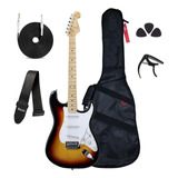 Guitarra Sx Stratocaster Sem1 Sunburst Profissional