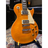 Guitarra Tagima Les Paul Tlp Flamed Transparent Amber -usada