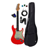 Guitarra Tagima Memphis Mg-30 Fiesta Red