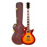 Guitarra Tagima Mirach Les Paul Cherry Burst Com Case