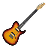 Guitarra Tagima Telecaster Cacau Santos Honey Burst Grace700