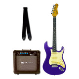 Guitarra Tagima Tg-500 Tg500 Mpp Kit Amp E Correia
