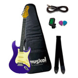 Guitarra Tagima Tg-500 Tg500 Mpp Kit Bag Lx Corr Afin Plt