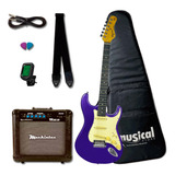 Guitarra Tagima Tg-500 Tg500 Mpp Kit Bag Lx E Ampli Oferta!