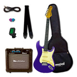 Guitarra Tagima Tg-500 Tg500 Mpp Kit Bag Std E Ampli Oferta!