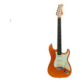 Guitarra Tagima Tg500 Stratocaster Tarraxas Cromadas