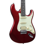 Guitarra Tagima Tw540 Metallic Red Escala Escura Nova!!! Orientação Da Mão Destro