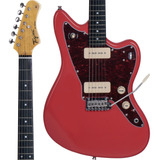 Guitarra Tagima Woodstock Tw 61 Fr Fiesta Red Jazzmaster