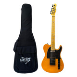 Guitarra Telecaster Seven St-307 C/ Bag Bk/am/sb/wh