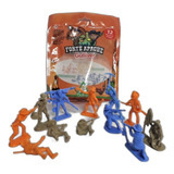 Gulliver Forte Apache Pacote Com Cowboys 12 Figuras