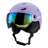 Gxt Visor De Capacete De Segurança Ski Com Óculos