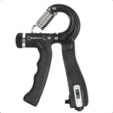  Hand Grip Com Contador Antebraços Até 60kg Fitness Aparelho Hipertrofia Cor Preto