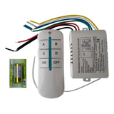  Interruptor Controle Rem Sem Fio 4 Canais + Controle Bivolt