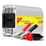  Inversor De 12v Para 110v/220v Luggão 500w Com Saída Usb 5v
