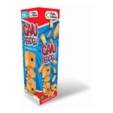 Jogo Caiu Perdeu Torre De Madeira Jenga 54 Pçs Pais & Filhos