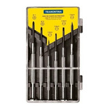  Jogo Mini Chave De Fenda Phillips Precisão 6 Pc Tramontina